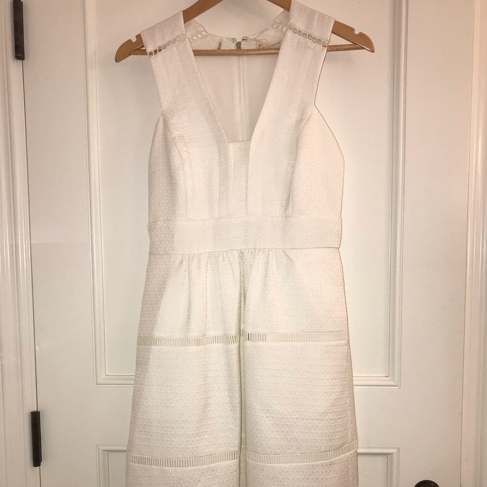 White wide strap Rebecca Taylor New with tags